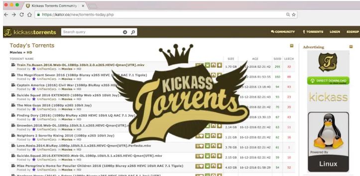 Kickass torrents KAT